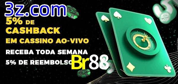Promoções do cassino ao Vivo Br88